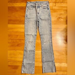 American Eagle Outfitters High Rise Jeans - Light Blue